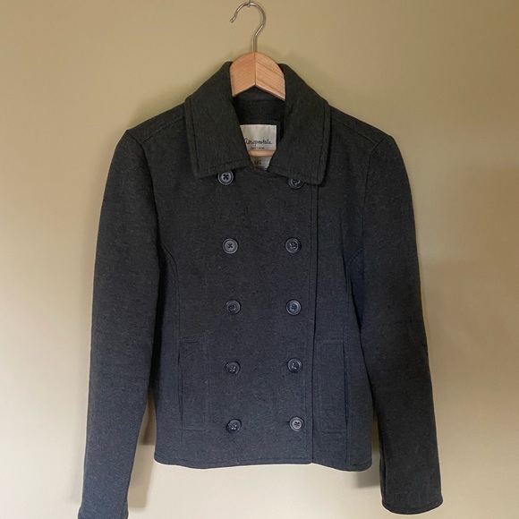 AEROPOSTALE Double-Breasted Peacoat - Picture 2 of 9